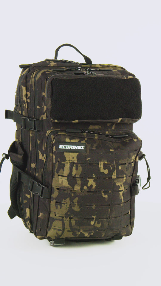 Zaino tattico V2 <tc>All in</tc> 45L Rosso Mimetico