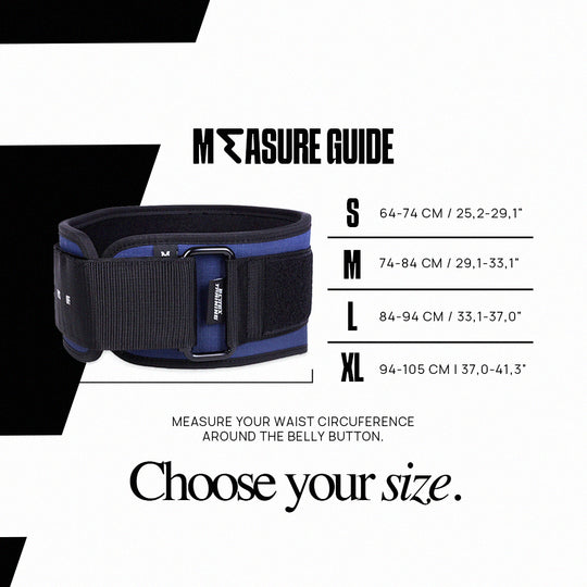 Cinturón Lumbar Azul 2.0 - Elitex Training