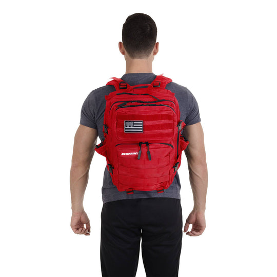 Mochila Táctica 25L All In Rojo - Elitex Training