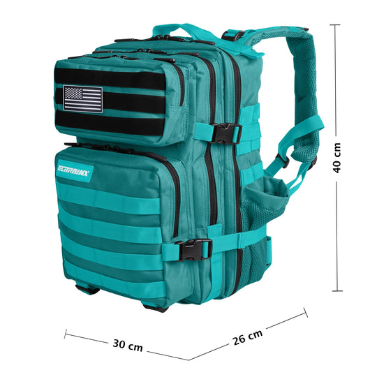 Mochila Táctica 25L All In Turquesa - Elitex Training