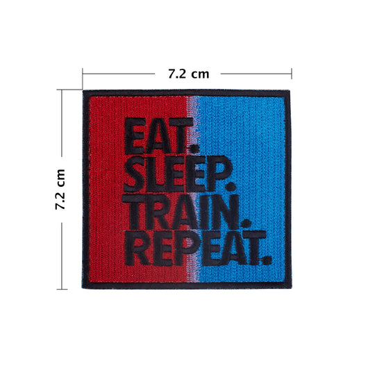 Parche EAT SLEEP TRAIN REPEAT. - Elitex Training