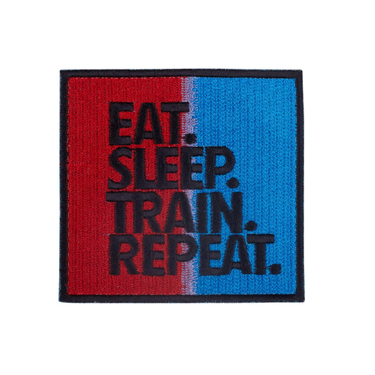 Parche EAT SLEEP TRAIN REPEAT. - Elitex Training
