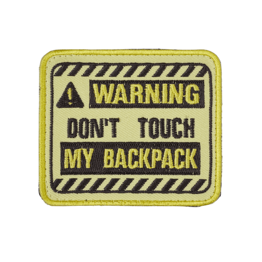 Parche DONT TOUCH MY BACKPACK - Elitex Training