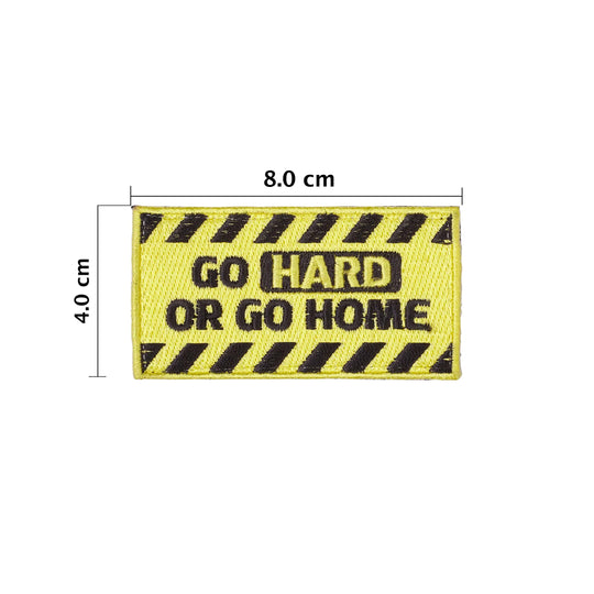 Parche GO HARD OR GOME HOME - Elitex Training