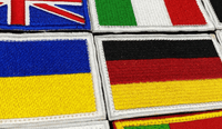 Parche Banderas Paises Mundo