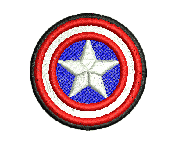 Parche Escudo Capitán América Elitex Training.