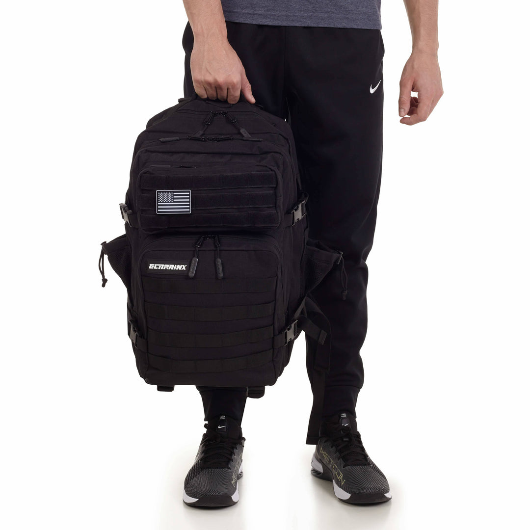Mochila Táctica V1 All In 45L Negro - Elitex Training