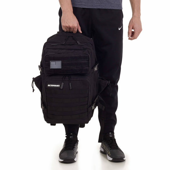 Mochila Táctica V1 All In 45L Negro - Elitex Training