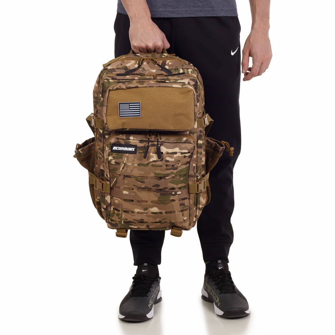 Mochila Táctica V2 45L All In Camuflaje Militar - Elitex Training