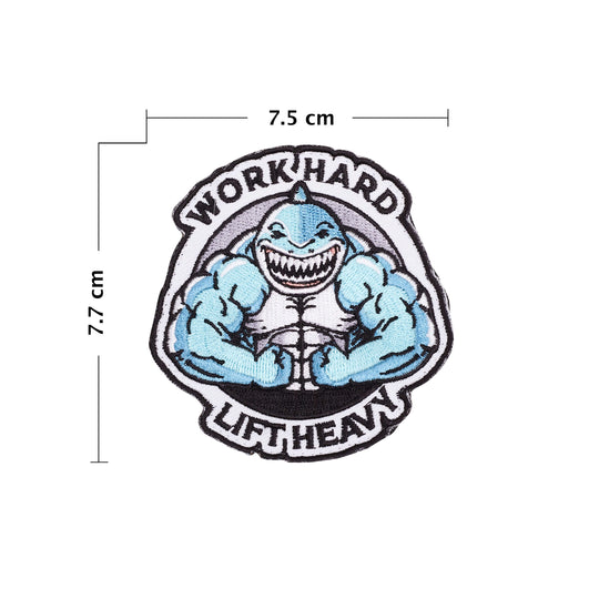 Parche Work Hard Lift Heavy - Elitex Training