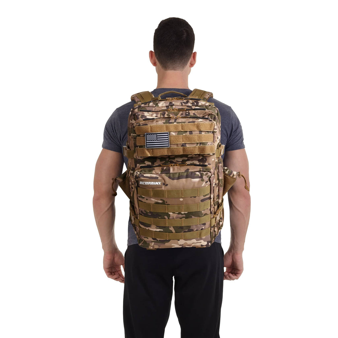 Mochila Táctica V1 45L All In Camuflaje - Elitex Training