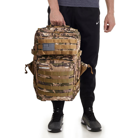 Mochila Táctica V1 45L All In Camuflaje - Elitex Training