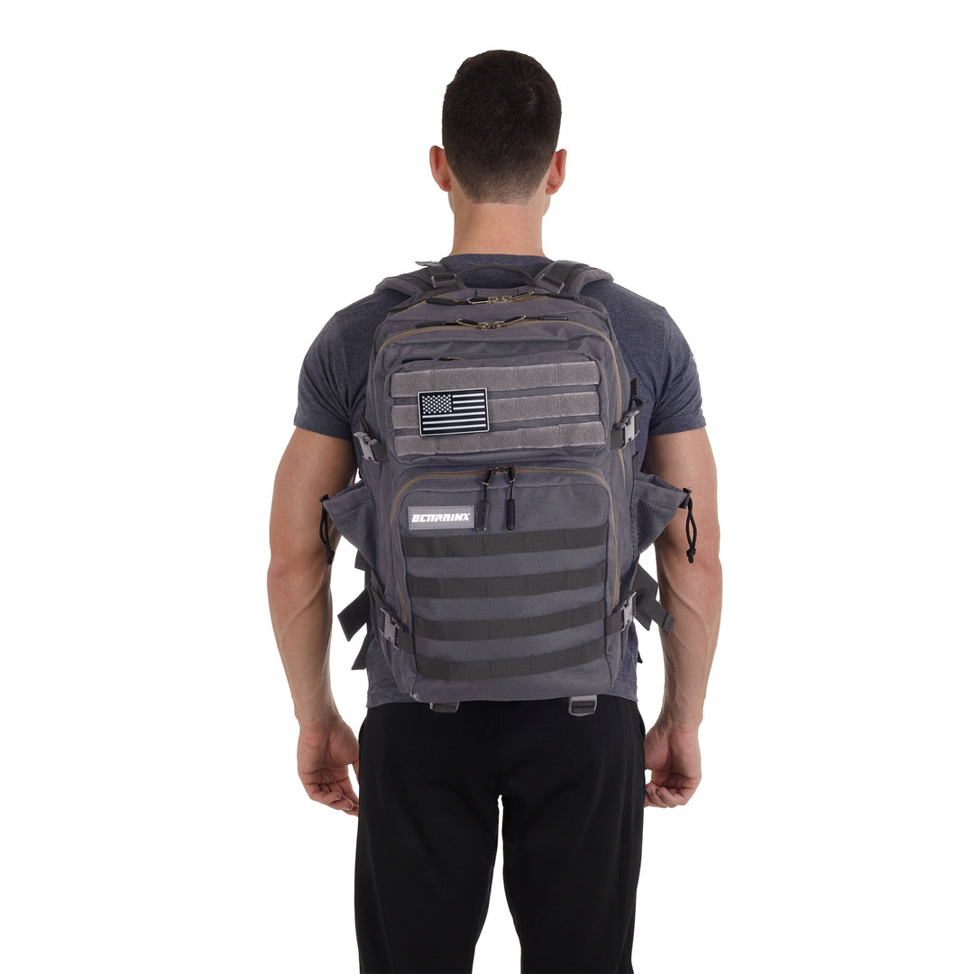 Mochila Táctica V1 All In 45L Gris - Elitex Training