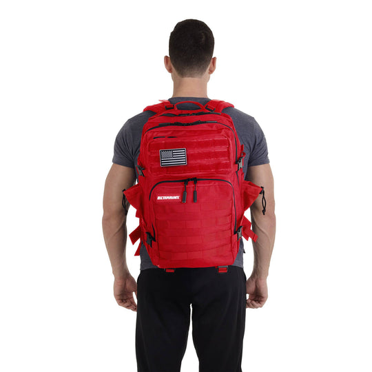 Mochila Táctica V1 45L All In Rojo - Elitex Training