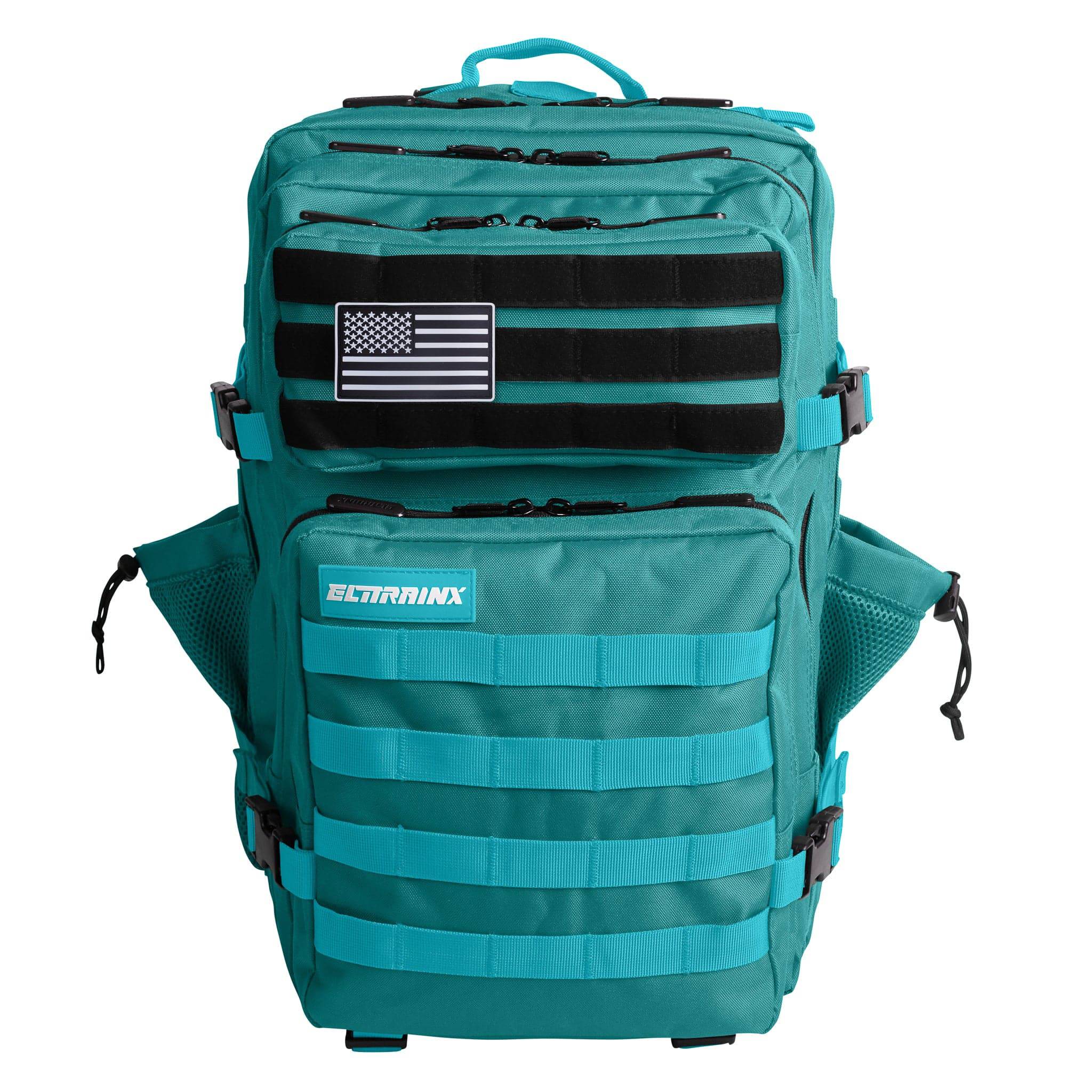 Mochila Táctica V1 45L All in Turquesa - Elitex Training