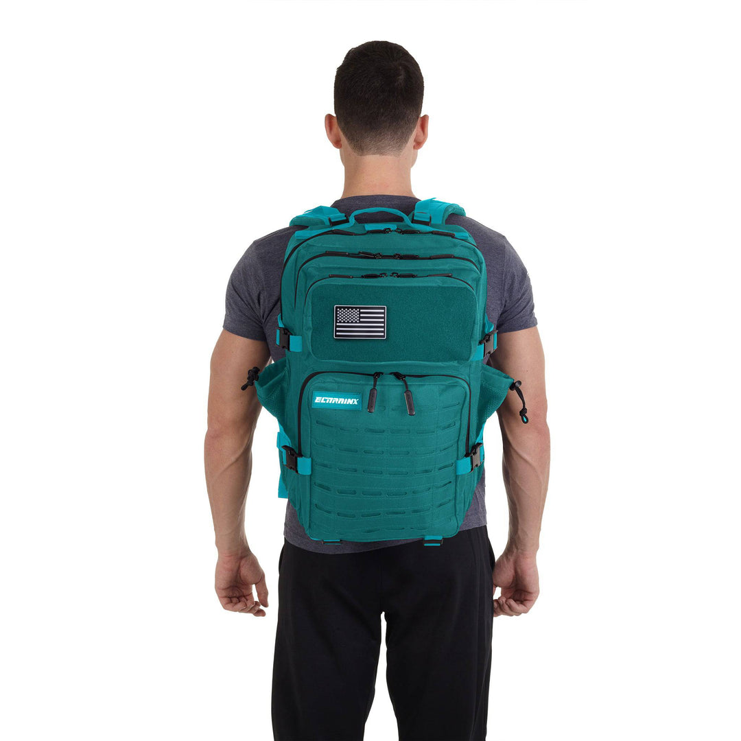 Mochila Táctica V2 All In 45L Turquesa - Elitex Training