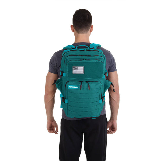 Mochila Táctica V2 All In 45L Turquesa - Elitex Training