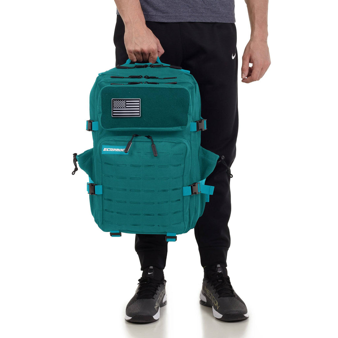 Mochila Táctica V2 All In 45L Turquesa - Elitex Training