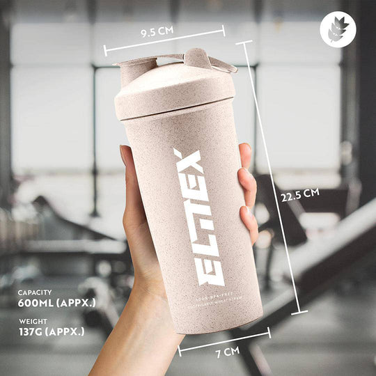 Eco-Shaker Sostenible de 600ml  Elitex Training  Elitex Training.