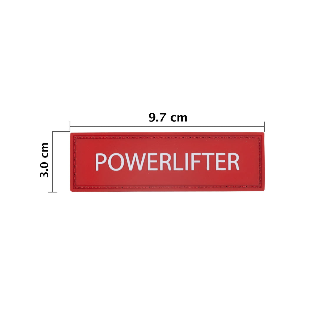 Parche Powerlifter en Goma - Elitex Training