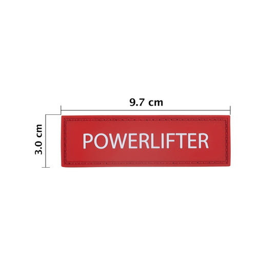 Parche Powerlifter en Goma - Elitex Training