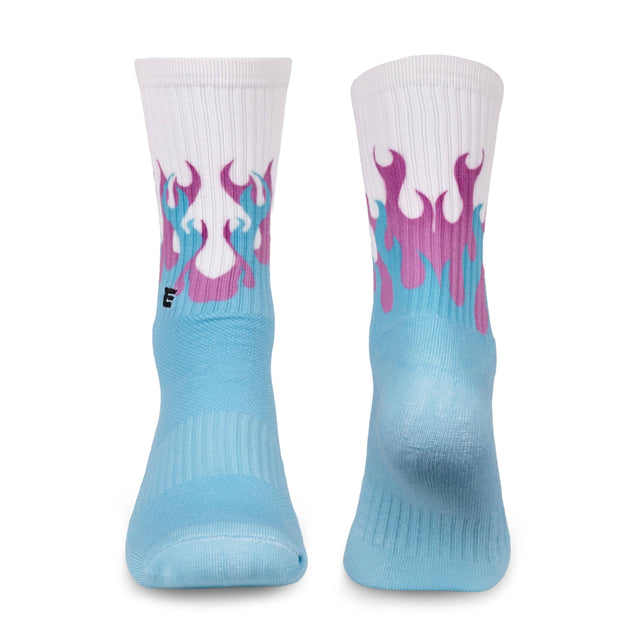 Performance Socks Blue Fire