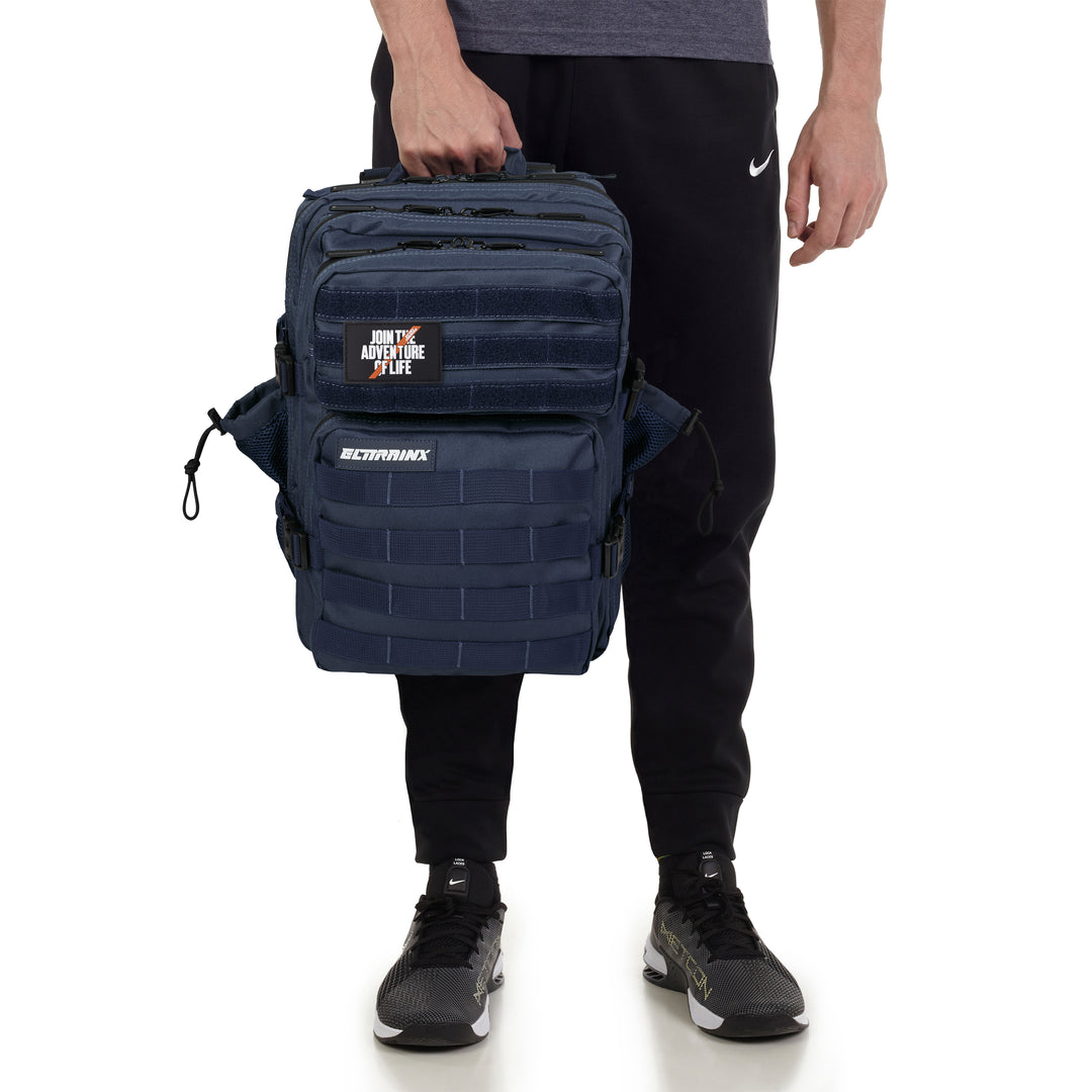 Mochila Táctica 25L All In Azul - Elitex Training
