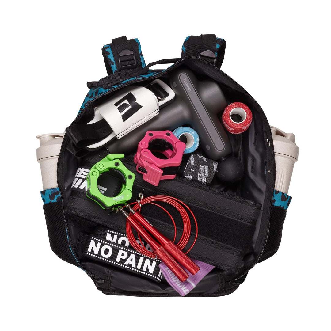 Mochila Táctica 25L Leopardo Azul - Elitex Training