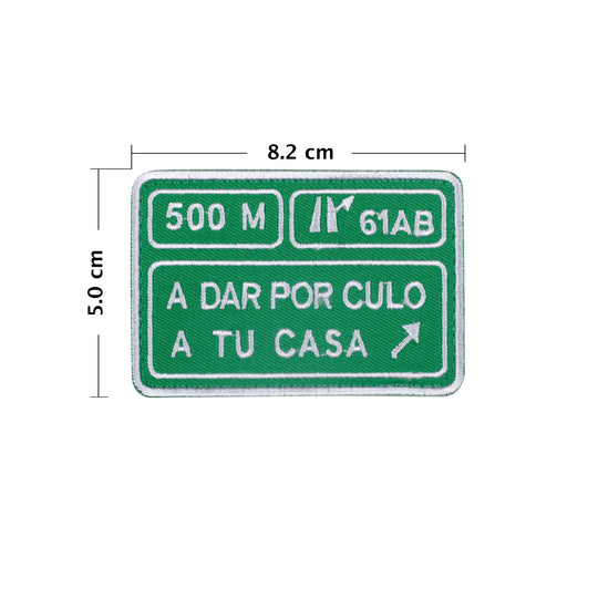 Parche A dar por culo a tu casa - Elitex Training
