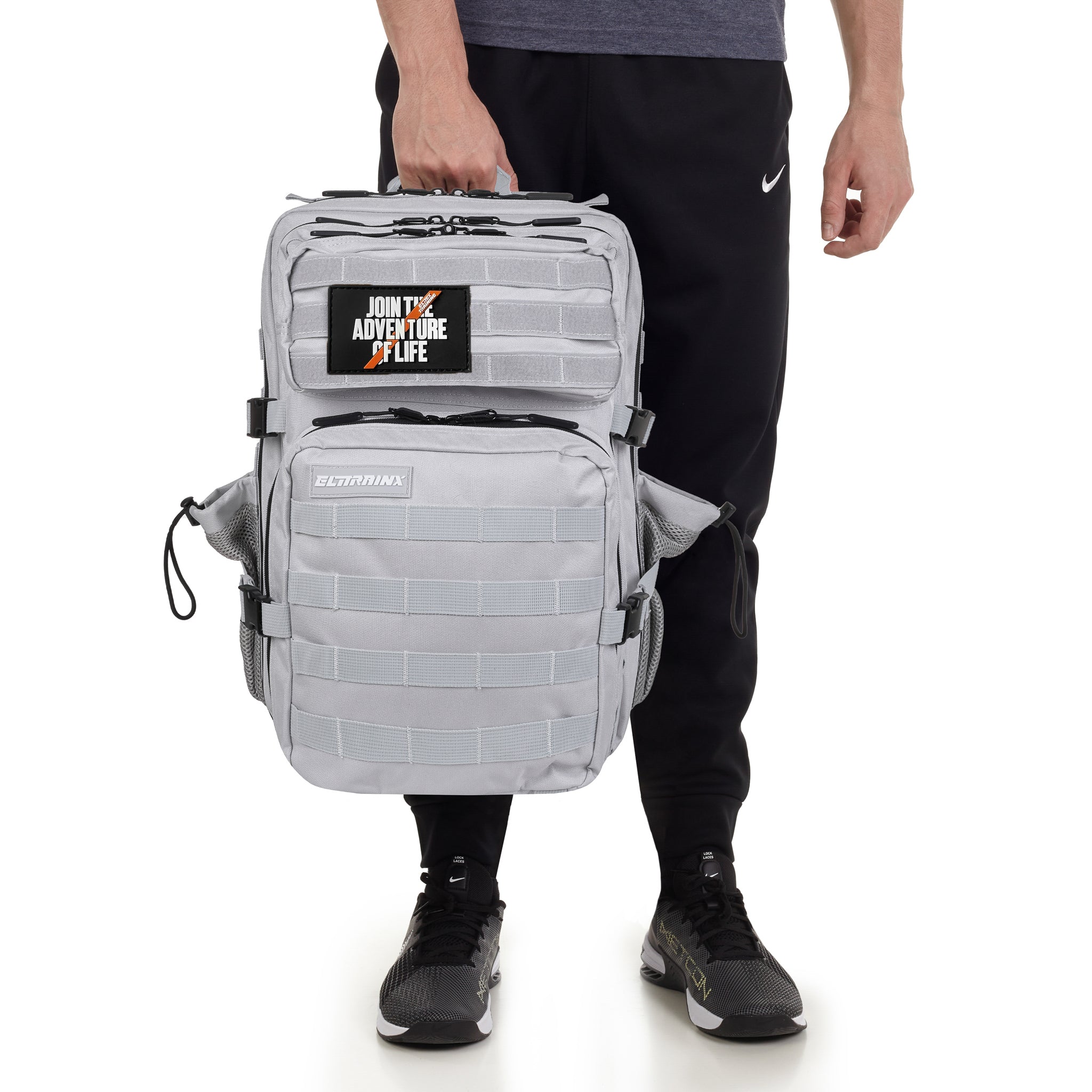 Buy Tactical Backpack V1 45L - Silver – Elitex Training
