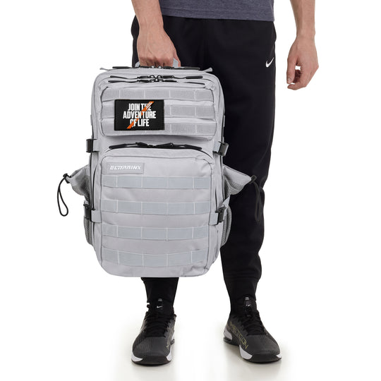 Tactische rugzak V1 45L geheel in zilver