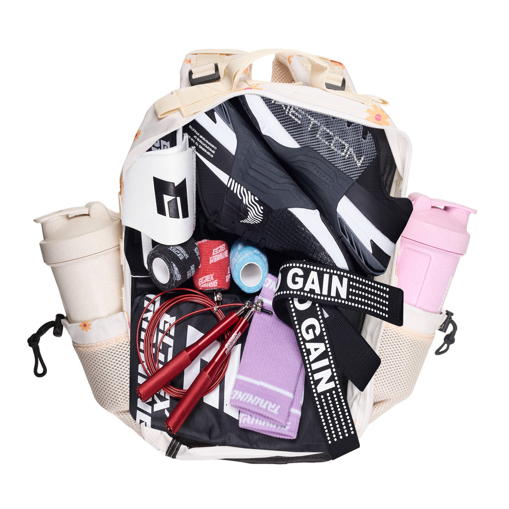 <tc>All In</tc> Margarita aberta de 25 L com roupa, acessórios e duas garrafas laterais