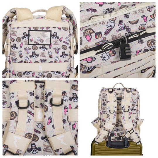 Mochila Táctica 25L All In Sweet Cream - Elitex Training