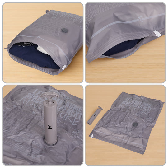 Bolsa de Compresión 50x70cm con Compresor | Pack 2 Unidades