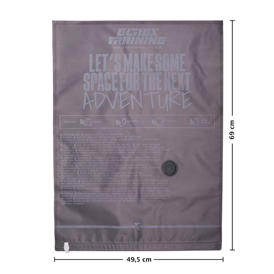 Sac de compression 50x70 cm avec compresseur | Pack 2 unités