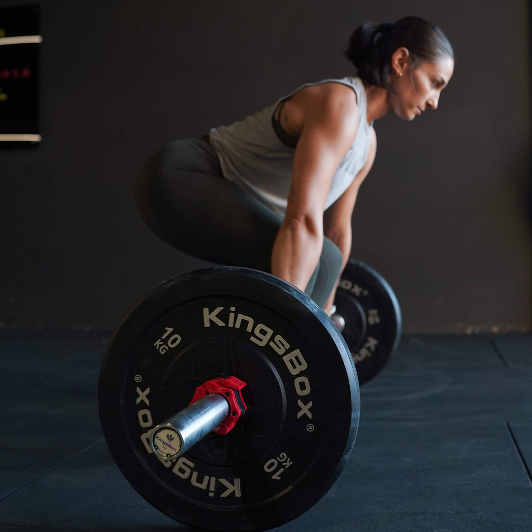 Abrazaderas para barra Olímpica Amarillo – Elitex Training