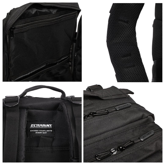 Mochila Táctica 25L Negro *PROMO* - Elitex Training
