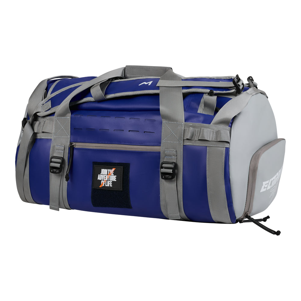 Mochila Duffel 50L Azul Gris