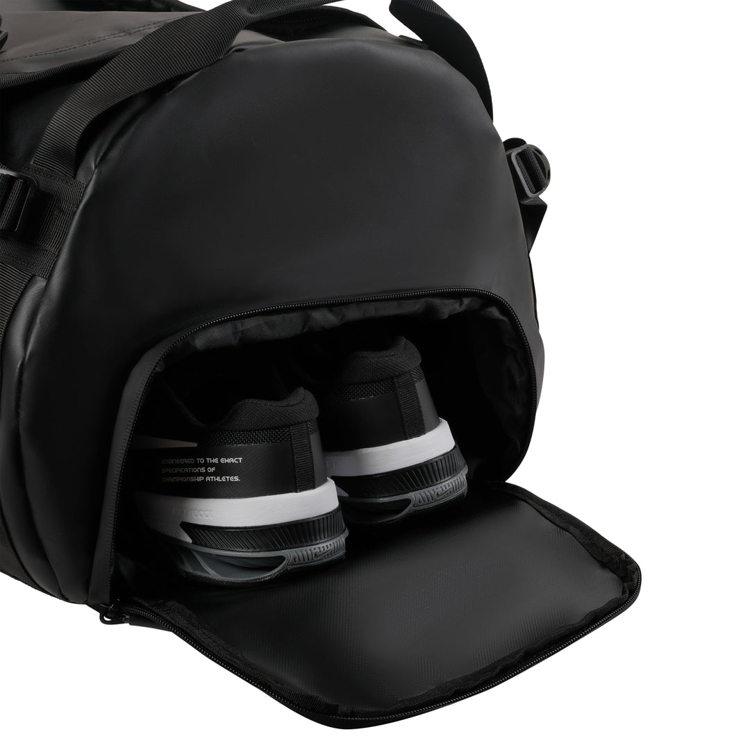 Duffel Black Backpack