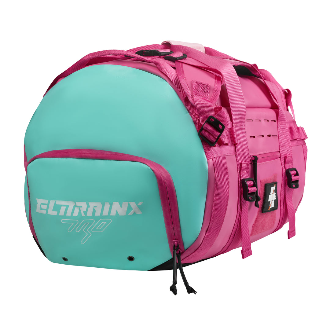 Mochila Duffel 40L Rosa Azul