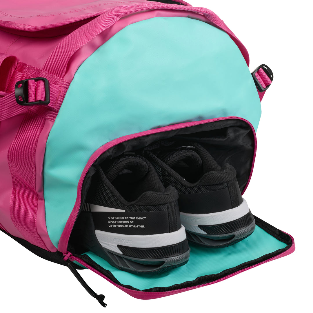 Mochila Duffel 40L Rosa Azul