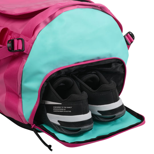 Mochila Duffel 40L Rosa Azul