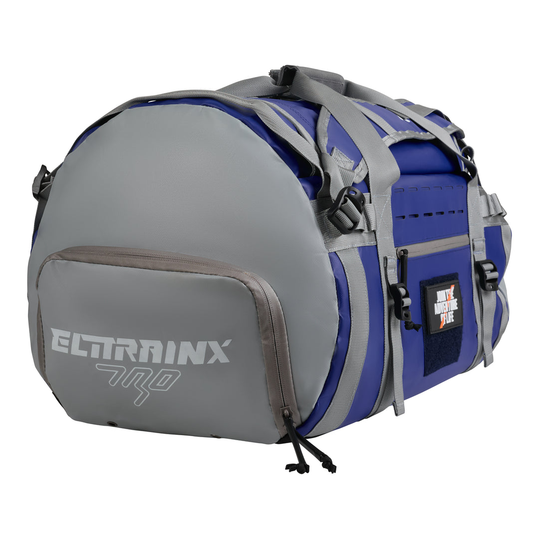 Mochila Duffel 50L Azul Gris