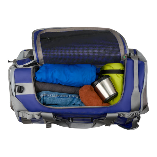 Mochila Duffel 50L Azul Gris