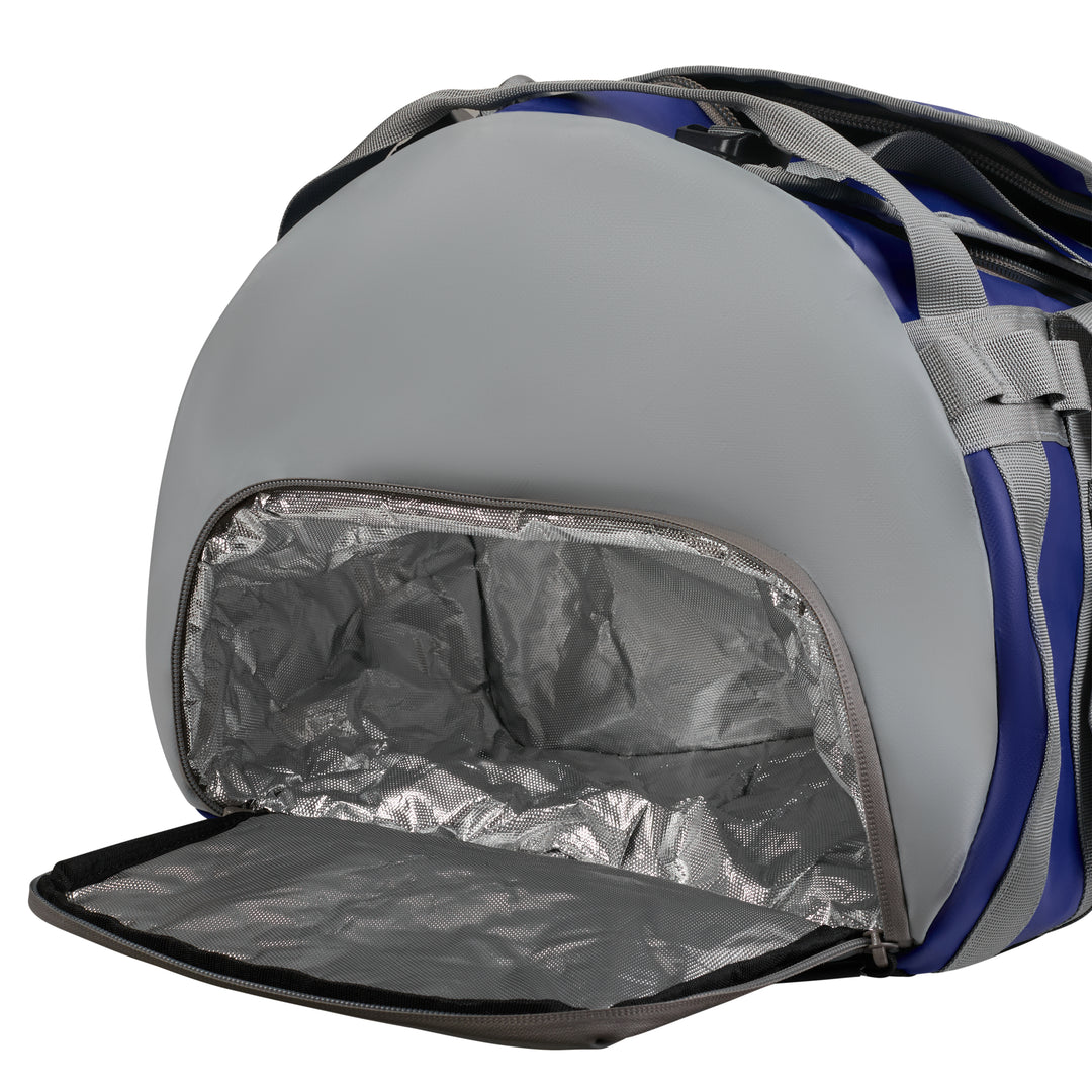 Mochila Duffel 50L Azul Gris