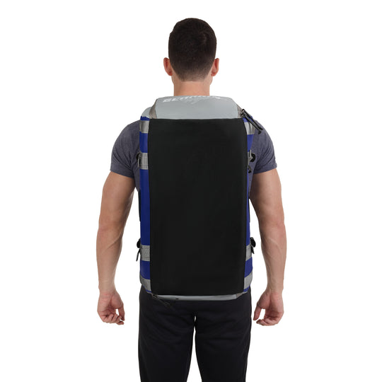 Mochila Duffel 50L Azul Gris