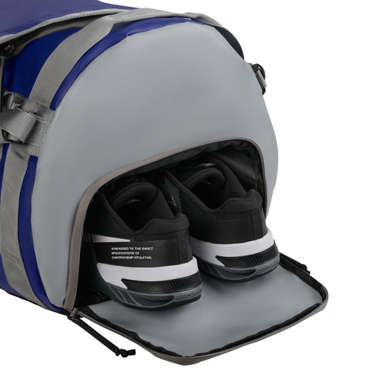 Mochila Duffel 50L Azul Gris