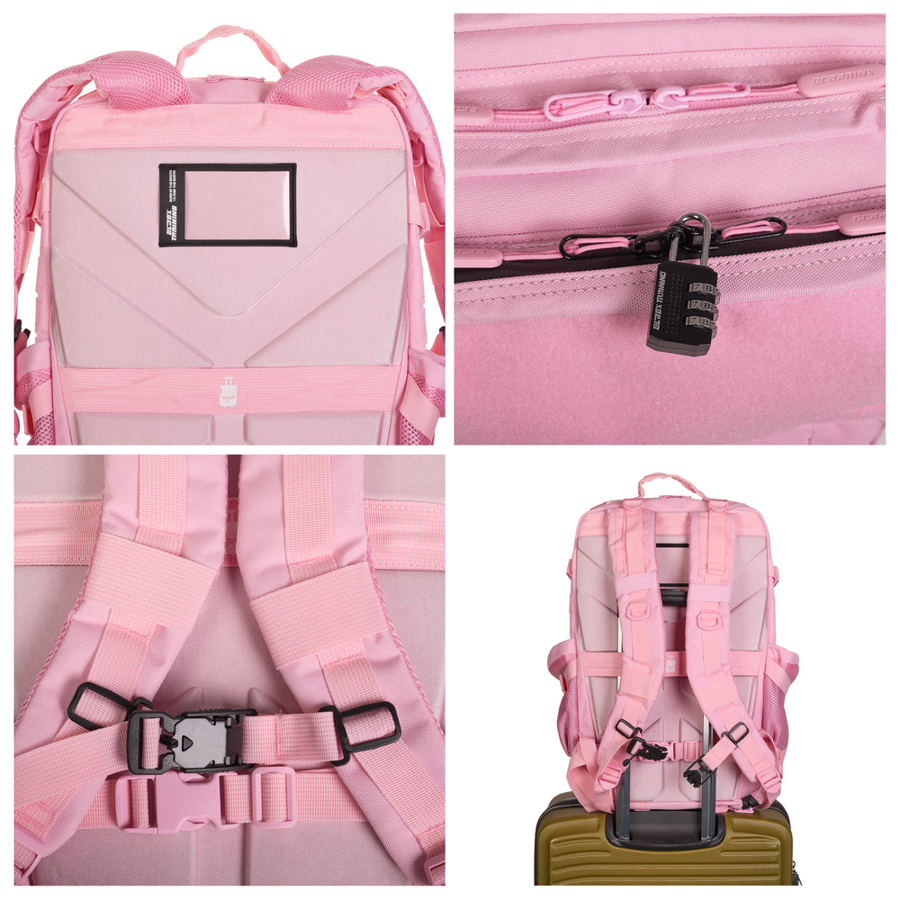 Mochila Táctica V2 45L All In Rosa - Elitex Training