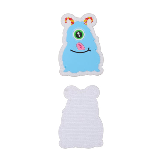 Parche Pvc Monstruo Azul