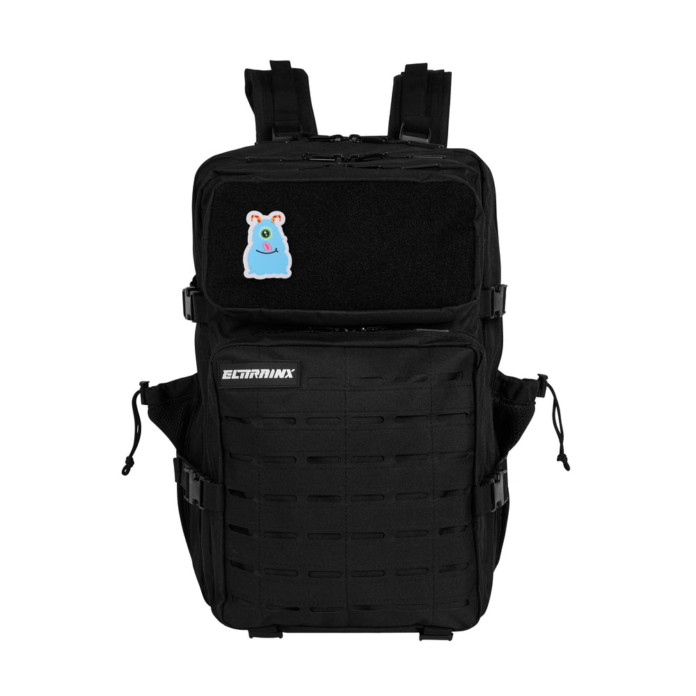Blue monster pvc patch